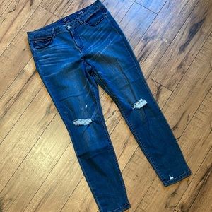 Kaari Blue, Mid Rise Skinny, Size 14